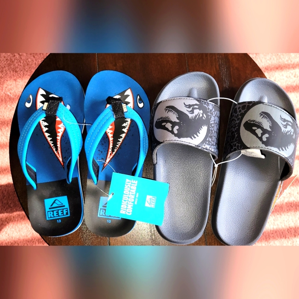 (2) Pairs Boys Sandals $25